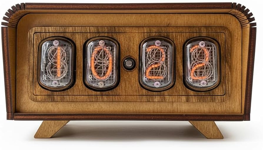 Amazon.com: Handmade Nixie Tube Clock IN-12 - Made in Ukraine Amazon.com: Handmade Nixie Tube Clock IN-12 - Made in Ukraine